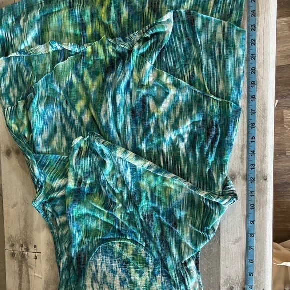 Catherine’s 14/16 Tiered Sleeveless Top Multicolor - Picture 6 of 7